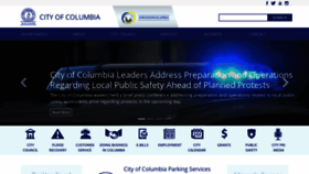 What Columbiasc.net website looked like in 2021 (3 years ago)