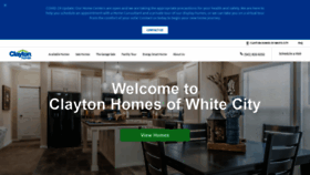 What Claytonwhitecity.com website looked like in 2021 (3 years ago)