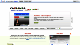 What Catramba.com website looked like in 2021 (3 years ago)