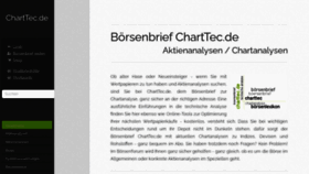 What Charttec.de website looked like in 2021 (3 years ago)
