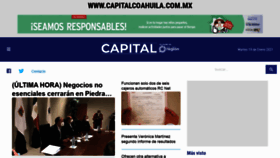 What Capitalcoahuila.com.mx website looked like in 2021 (3 years ago)