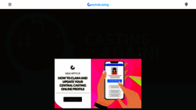 What Centralcasting.com website looked like in 2021 (3 years ago)