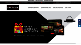 What Coffretsprestige.com website looked like in 2021 (3 years ago)