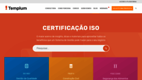 What Certificacaoiso.com.br website looked like in 2021 (3 years ago)