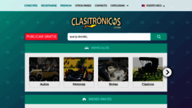 What Clasitronicos.com website looked like in 2021 (3 years ago)