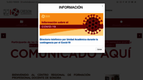What Creson.edu.mx website looked like in 2021 (3 years ago)