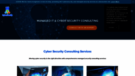 What Cybersecop.com website looked like in 2021 (3 years ago)