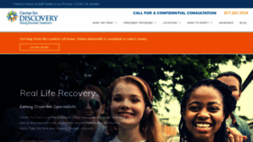 What Centerfordiscovery.com website looked like in 2021 (3 years ago)