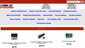 What Cobbcarpet.com website looked like in 2021 (3 years ago)