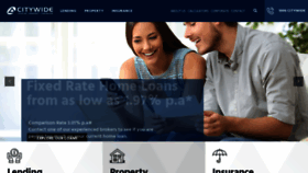 What Citywidelending.com.au website looked like in 2021 (3 years ago)
