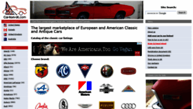 What Car-from-uk.com website looked like in 2021 (3 years ago)