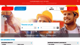 What Camo-emploi.fr website looked like in 2021 (3 years ago)