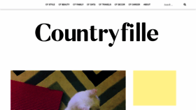 What Countryfille.com website looked like in 2021 (3 years ago)