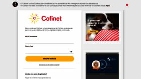 What Cofinet.pt website looked like in 2021 (3 years ago)
