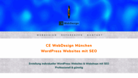 What Ce-webdesign.de website looked like in 2021 (3 years ago)