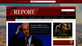 What Catholicworldreport.com website looked like in 2021 (3 years ago)