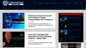 What Cyberdefensemagazine.com website looked like in 2021 (3 years ago)