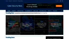 What Cybersecuritynews.com website looked like in 2021 (3 years ago)