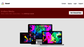 What Clascad.net website looked like in 2021 (3 years ago)