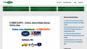 What Cyberexpo.in website looked like in 2021 (3 years ago)
