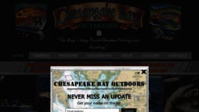 What Chesapeake-bay-outdoors.com website looked like in 2021 (3 years ago)