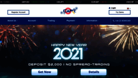 What Captfx.com website looked like in 2021 (3 years ago)