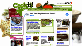 What Cookit.e2bn.org website looked like in 2021 (3 years ago)