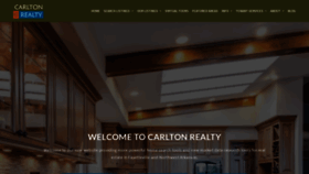 What Carltonreview.com website looked like in 2021 (3 years ago)