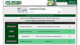 What Cfe-recibo.com.mx website looked like in 2021 (3 years ago)