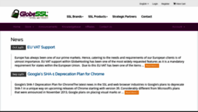 What Customer.globessl.com website looked like in 2021 (3 years ago)