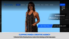 What Clippingpanda.com website looked like in 2021 (3 years ago)