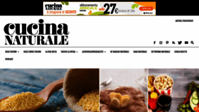 What Cucina-naturale.it website looked like in 2021 (3 years ago)