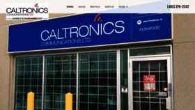 What Caltronics.ca website looked like in 2021 (3 years ago)