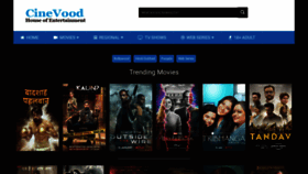What Cinevood.cyou website looked like in 2021 (3 years ago)