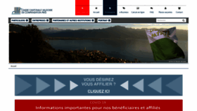 What Caisseavsvaud.ch website looked like in 2021 (3 years ago)