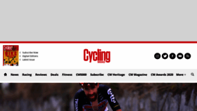 What Cyclingweekly.com website looked like in 2021 (3 years ago)
