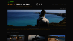 What Cavallssonangel.com website looked like in 2021 (3 years ago)
