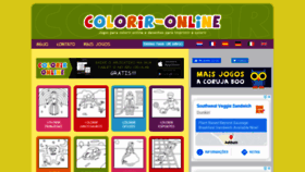 What Colorir-online.com website looked like in 2021 (3 years ago)