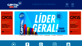 What Capitalfm.com.br website looked like in 2021 (3 years ago)