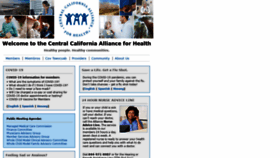 What Ccah-alliance.org website looked like in 2021 (3 years ago)