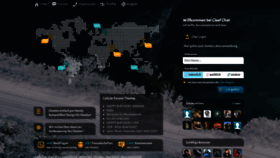 What Cleefchat.de website looked like in 2021 (5 years ago)