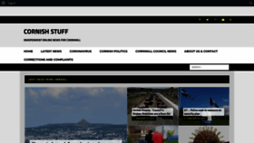 What Cornishstuff.com website looked like in 2021 (3 years ago)