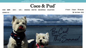What Cocoandpud.com.au website looked like in 2021 (3 years ago)