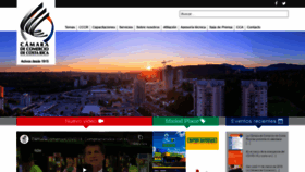 What Camara-comercio.com website looked like in 2021 (3 years ago)