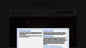 What Cdrnet.org website looked like in 2021 (3 years ago)