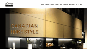 What Canadianhomestyle.com website looked like in 2021 (3 years ago)