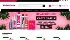 What Cabelostore.com.br website looked like in 2021 (3 years ago)