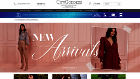 What Citygoddess.co.uk website looked like in 2021 (3 years ago)
