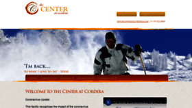 What Centeratcordera.com website looked like in 2021 (3 years ago)