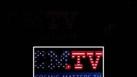 What Cosmic-matters-tv.com website looked like in 2021 (3 years ago)